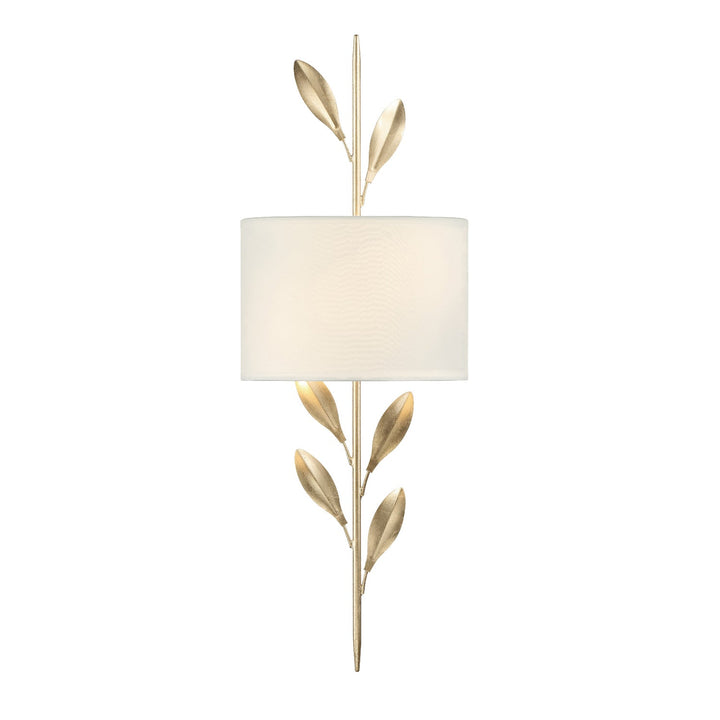 ##Antique Hardware## Broche 2 Light Antique Gold Sconce