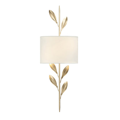 ##Antique Hardware## Broche 2 Light Antique Gold Sconce