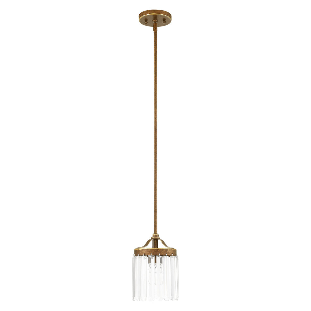 ##Antique Hardware## 1 Light Palaciall Bronze Single Pendant