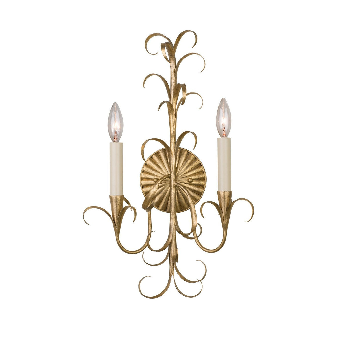 Antique Hardware Ainsley 2 Light Wall Bracket Wall Sconce