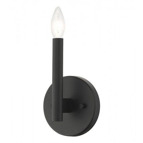 ##Antique Hardware## 1 Light Black ADA Sconce