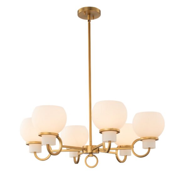 Antique Hardware Ascher 6 Light Chandelier Chandelier