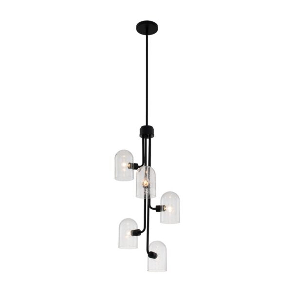 ##Antique Hardware## Cupola 5 Light Large Foyer