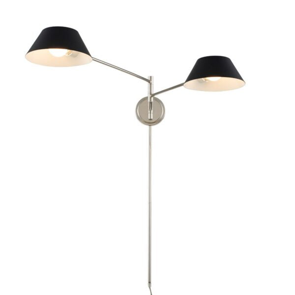 Antique Hardware Bruno 2 Light Wall Lamp Table Lamp