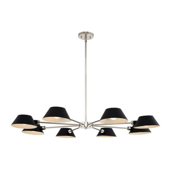Antique Hardware Bruno 8 Light Chandelier Chandelier