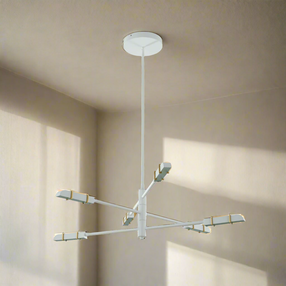 ##Antique Hardware## Concorde 6 Light LED Chandelier