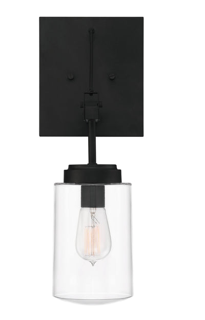 Antique Hardware Crosspoint 1 Light Outdoor Wall Sconce Espresso Exterior