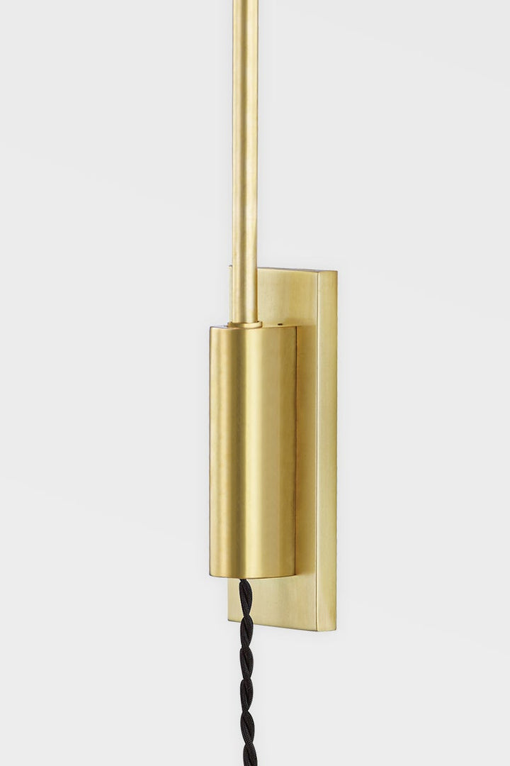 ##Antique Hardware## Hooke Plug-in Sconce