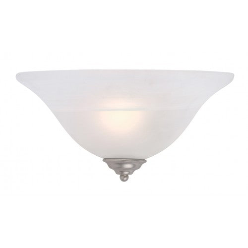 ##Antique Hardware## 1 Light Brushed Nickel Wall Sconce