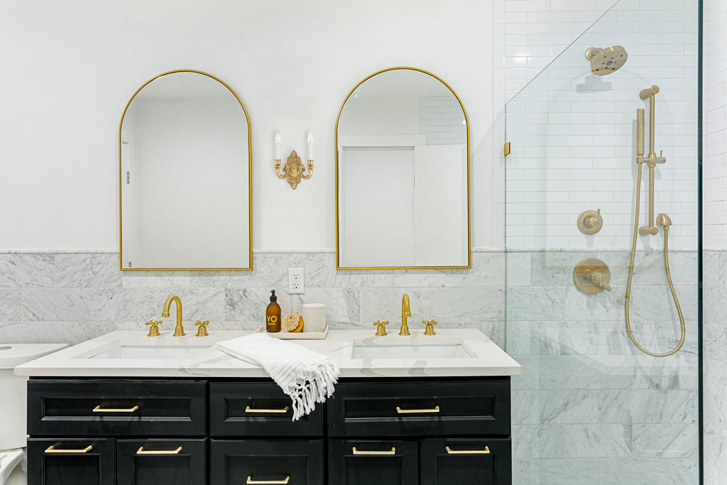 ##Antique Hardware## Crystorama 2 Light Polished Brass Cast Sconce
