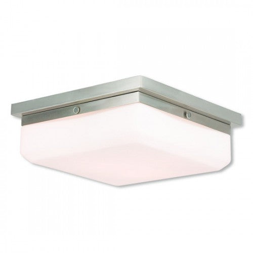 ##Antique Hardware## 3 Light Brushed Nickel Wall Sconce/Ceiling Mount