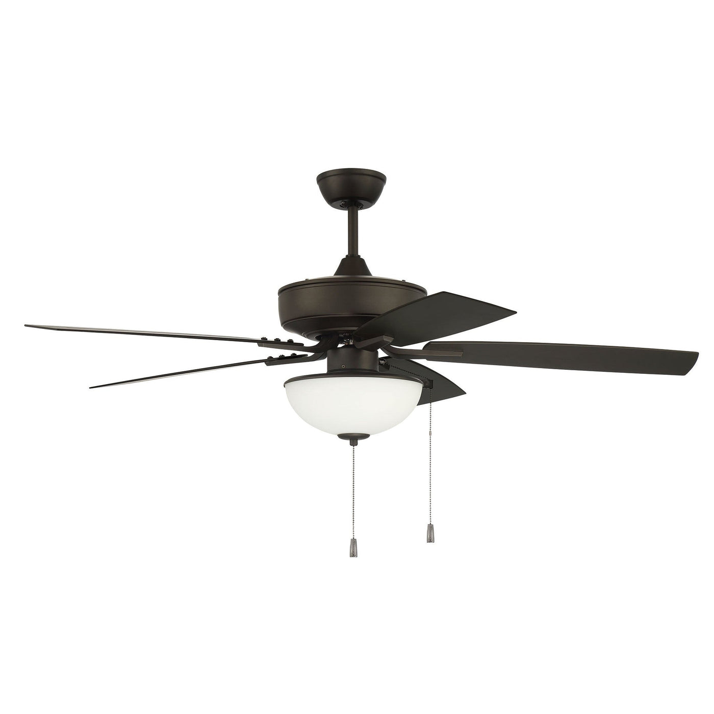 Antique Hardware 52" Outdoor Pro Plus 211 in Espresso w/ Matte Espresso  Blades Ceiling Fan