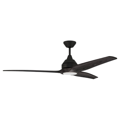 Antique Hardware 60" Limerick Indoor/Outdoor (Damp) in Aged Galvanized w/ Greywood Blades Ceiling Fan
