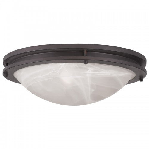 ##Antique Hardware## 3 Light Bronze Ceiling Mount