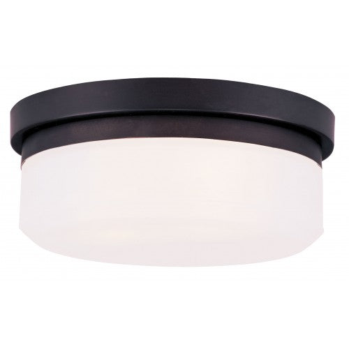 ##Antique Hardware## 2 Light Bronze Ceiling Mount