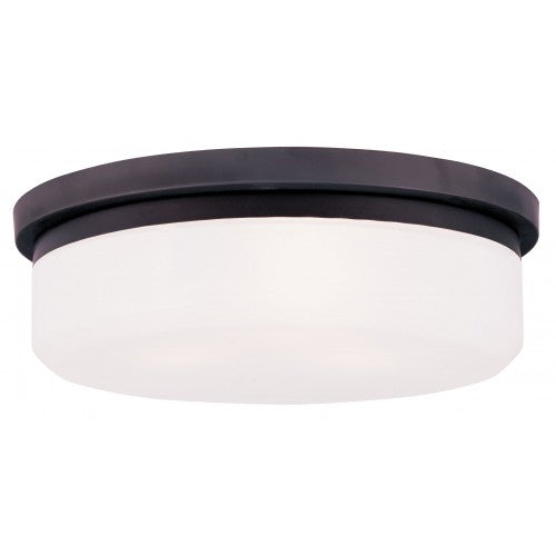 ##Antique Hardware## 3 Light Bronze Ceiling Mount