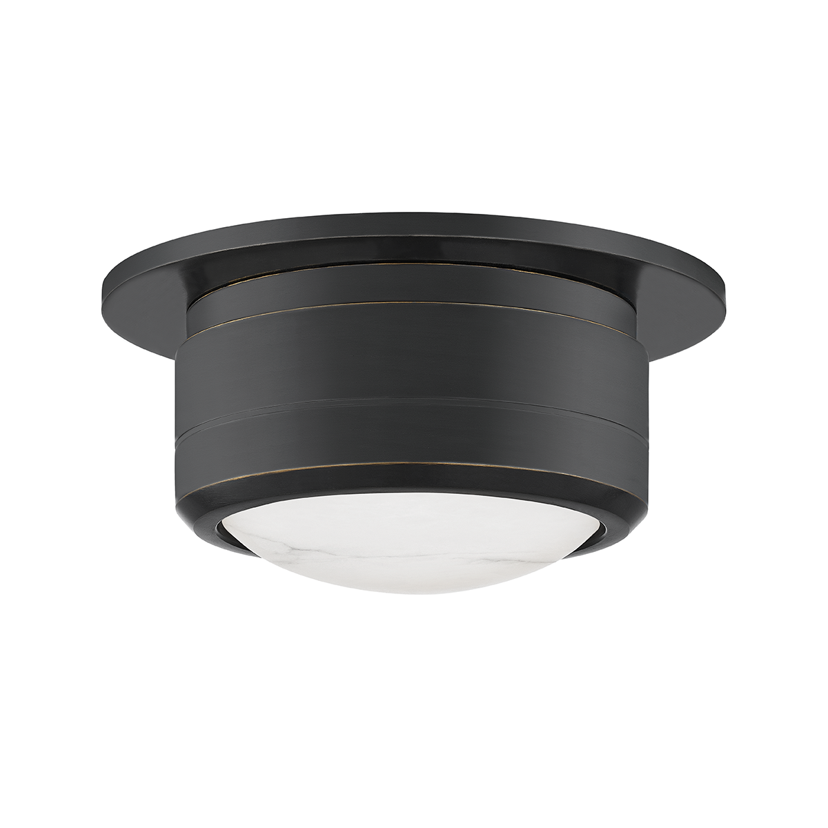 ##Antique Hardware## Greenport Flush Mount
