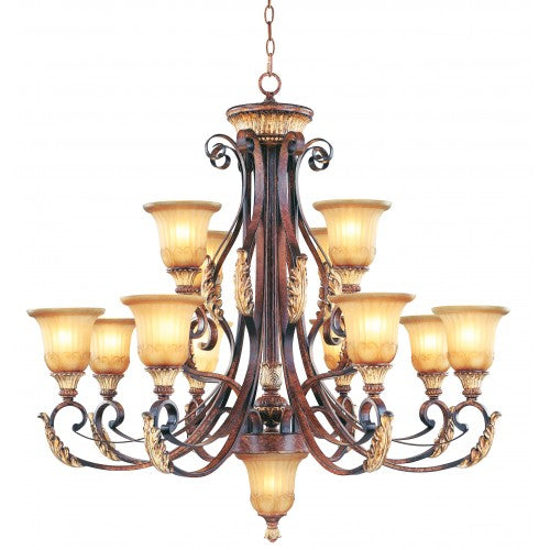 Antique Hardware 13 Light Verona Bronze Chandelier Chandelier