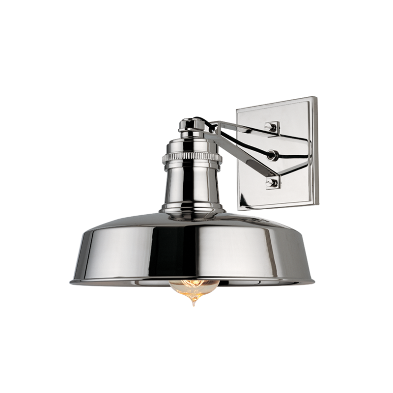 ##Antique Hardware## Hudson Falls Wall Sconce