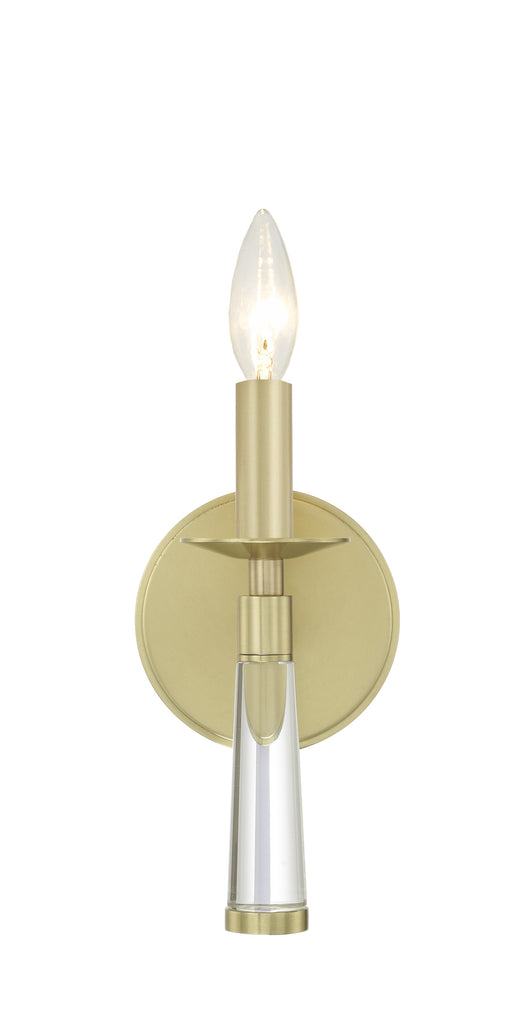 ##Antique Hardware## Baxter 1 Light Aged Brass Sconce