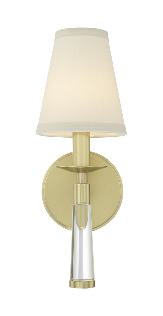 ##Antique Hardware## Baxter 1 Light Aged Brass Sconce