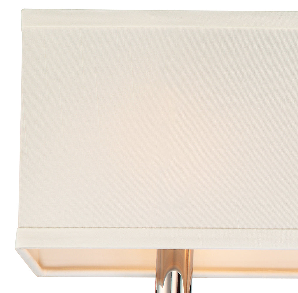 ##Antique Hardware## Dixon 3 Light Polished Nickel Sconce