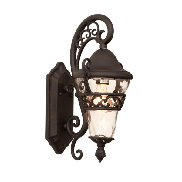 Antique Hardware Anastasia Outdoor 1 Light Small Wall Bracket Wall Sconce