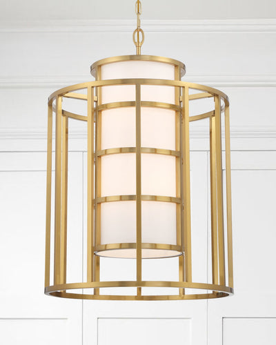 Antique Hardware Brian Patrick Flynn Hulton 6 Light Luxe Gold Chandelier Chandelier