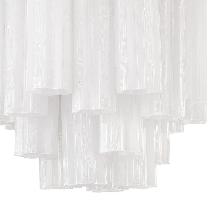 ##Antique Hardware## Addis 4 Light Polished Chrome Semi Flush Mount