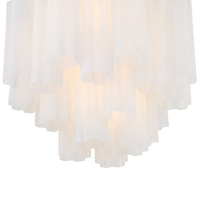 ##Antique Hardware## Addis 4 Light Polished Chrome Semi Flush Mount