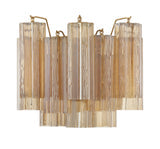 ##Antique Hardware## Addis 2 Light Aged Brass Sconce
