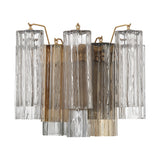 ##Antique Hardware## Addis 2 Light Aged Brass Sconce