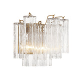 ##Antique Hardware## Addis 2 Light Aged Brass Sconce