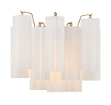 ##Antique Hardware## Addis 2 Light Aged Brass Sconce