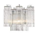 ##Antique Hardware## Addis 2 Light Polished Chrome Sconce