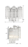 ##Antique Hardware## Addis 2 Light Polished Chrome Sconce