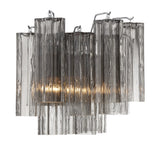 ##Antique Hardware## Addis 2 Light Polished Chrome Sconce