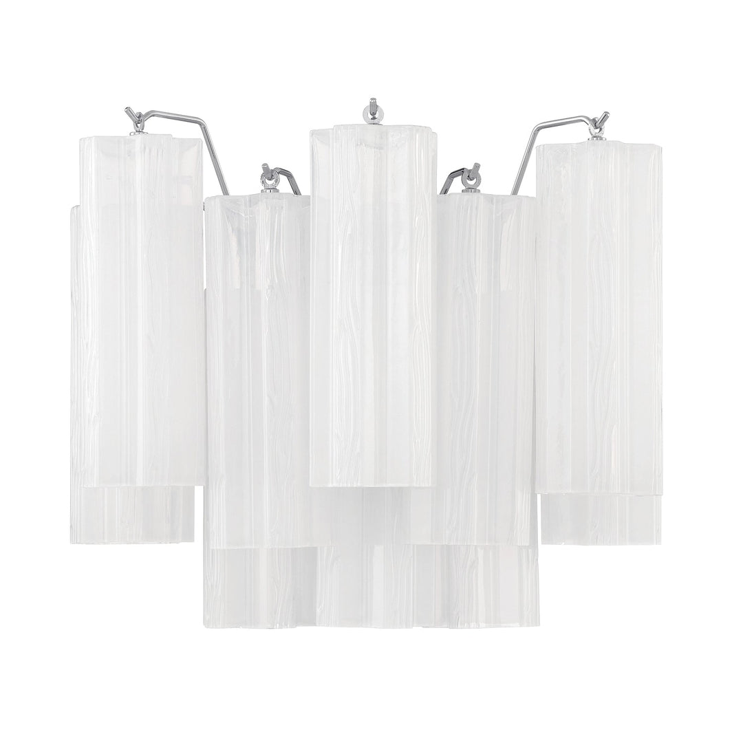 ##Antique Hardware## Addis 2 Light Polished Chrome Sconce