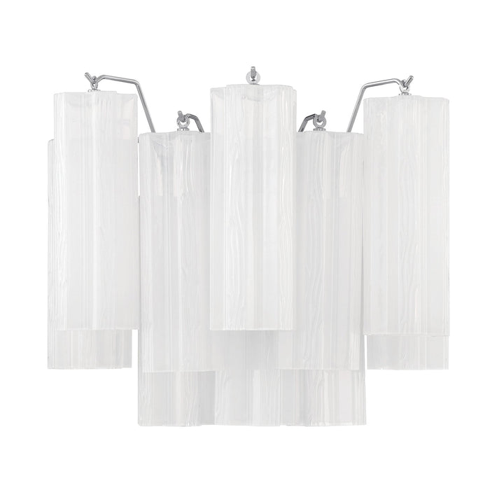 ##Antique Hardware## Addis 2 Light Polished Chrome Sconce