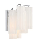 ##Antique Hardware## Addis 2 Light Polished Chrome Sconce