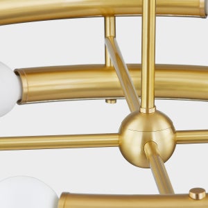 ##Antique Hardware## Allegra Chandelier