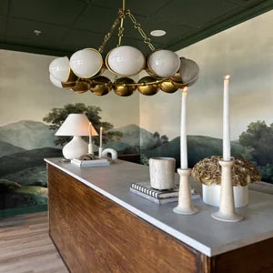 ##Antique Hardware## Helena Table Lamp