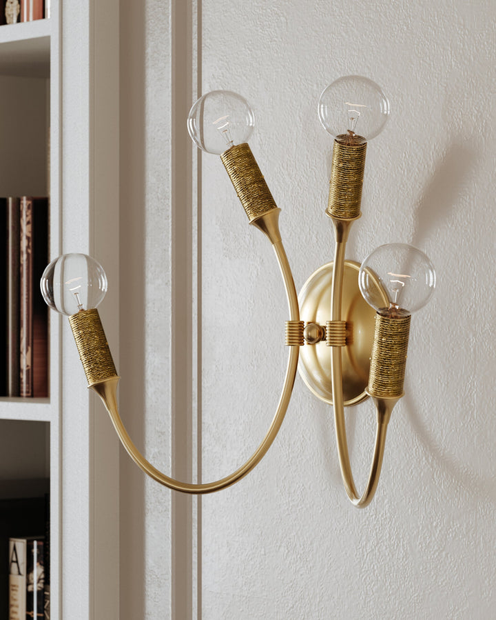##Antique Hardware## Amboy Wall Sconce
