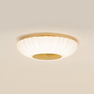##Antique Hardware## Anne Flush Mount