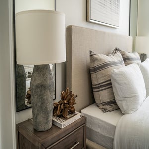 ##Antique Hardware## Artifact Table Lamp