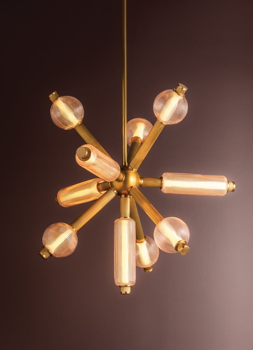 Antique Hardware Atom Chandelier Chandelier