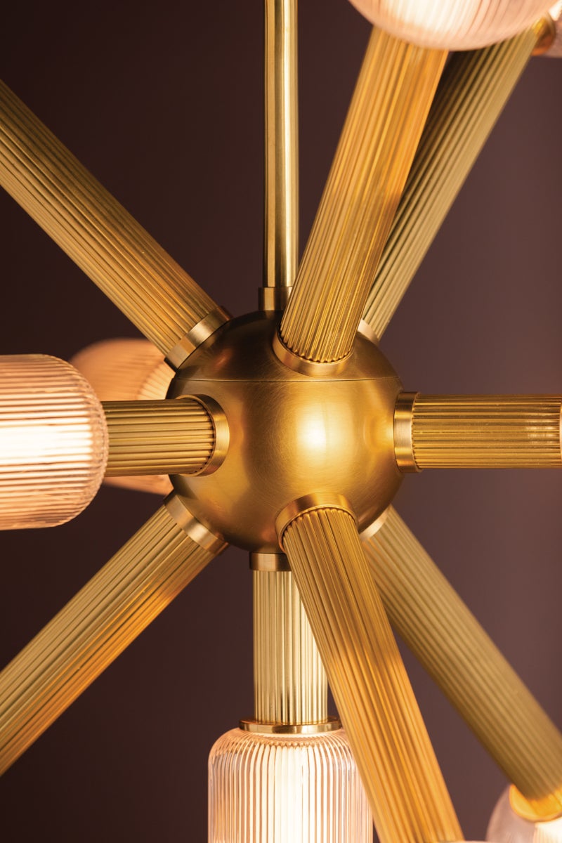 Antique Hardware Atom Chandelier Chandelier