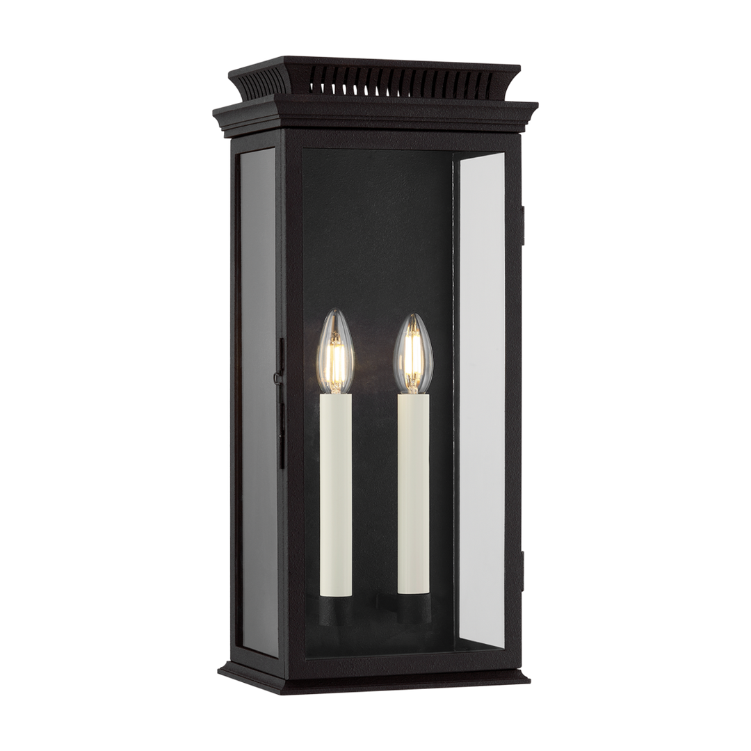 ##Antique Hardware## Louie Exterior Wall Sconce