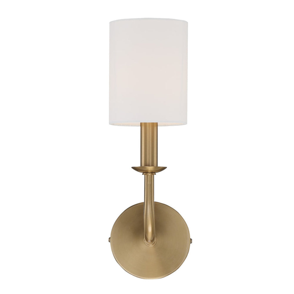 ##Antique Hardware## Bailey 1 Light Aged Brass Sconce