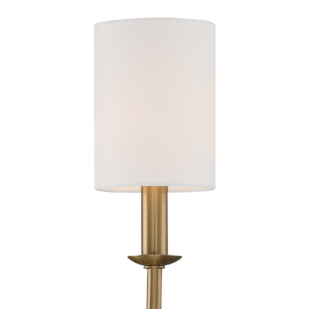 ##Antique Hardware## Bailey 1 Light Aged Brass Sconce